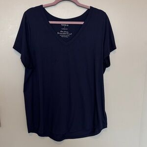Torrid Classic Navy Short Sleeve Tee